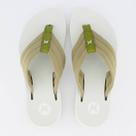 Chinelo Kenner Kyra Pro Feminino Verde e Off White Chinelo Kenner Kyra Pro Feminino Verde e Off White