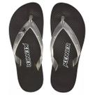 Chinelo Kenner New Summer Praiano Silicone Preto Translucido