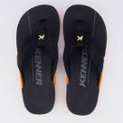 Chinelo Kenner Nk6 Colors Preto e Laranja Chinelo Kenner Nk6 Colors Preto e Laranja