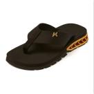 Chinelo Kenner Rakka Dbu-02 Preto / Dourado - Preto