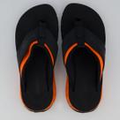 Chinelo Kenner Rakka Sport Preto e Laranja Chinelo Kenner Rakka Sport Preto e Laranja