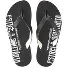Chinelo Kenner Red Botafogo Masculino - Preto e Branco