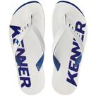 Chinelo kenner red branco/azul dnn-40