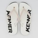 Chinelo Kenner RED Branco e Preto