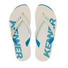 Chinelo Kenner Red DNN-37 Masculino - Branco/Azul
