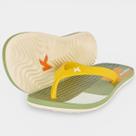 Chinelo Kenner Summer Grid Masculino - Verde e Amarelo - 38