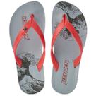 Chinelo Kenner Summer Tsunami Masculino - Cinza e Vermelho Chinelo Kenner Summer Tsunami Masculino - Cinza e Vermelho