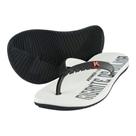 Chinelo Kenner Vasco Collab Times Kids Branco e Preto