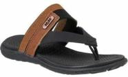 Chinelo Klin Masculino Infantil Marrom e Preto