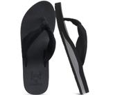 Chinelo KuaiLu com Suporte de Arco para Yoga - Tamanho 8 (Preto)
