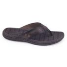 Chinelo M Pegada 131221 Couro Anilina Amortech bolha de ar