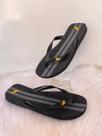 Chinelo Masculino Acostamento Flip Flop Correia Larga Cor:PretoTamanho:41/42