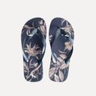 Chinelo Masculino Acostamento Folhagem Azul