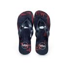 Chinelo Masculino Borracha Conforto Duas Tiras Estampado