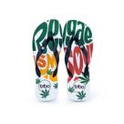 Chinelo Masculino Borracha Macio Duas Tiras Personalizado