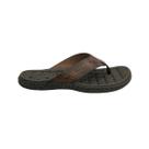Chinelo Masculino Casual em Couro Cravo Leve Confortável Pegada Ref: 131221