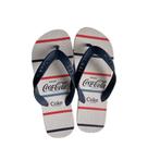 Chinelo Masculino Coca-Cola Cc4058 Milford Branco/Marinho Chinelo Masculino Coca-Cola Cc4058 Milford Branco/Marinho
