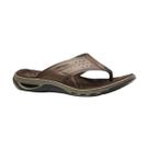 Chinelo Masculino Dedo Em Couro Pegada Marrom