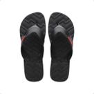 Chinelo Masculino Dedo Havaianas Track Waves Preto