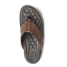 Chinelo Masculino Em Couro Dedo Pegada Marrom Chinelo Masculino Em Couro Dedo Pegada Marrom