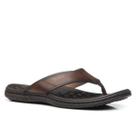 Chinelo masculino em Couro Legitimo Pegada Tamanhos Grandes
