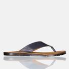 Chinelo Masculino Em Couro Sandália De Dedo Estilo E Conforto Moderno Verão Casa Canela