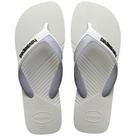 Chinelo Masculino Havaianas Dual Branco Cinza Gelo