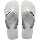 Chinelo Masculino Havaianas Dual Original Cor:Branco/CinzaTamanho:39/40