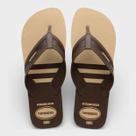 CHINELO MASCULINO HAVAIANAS H.CITY BASIC FC tamanho:43/4Gênero:FemininoCor:Dourado/Marrom
