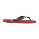 Chinelo Masculino Havaianas Top Nations Portugal Preto/Vermelho