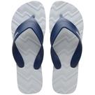 Chinelo Masculino Havaianas Track Waves Azul Cinza - 4149734