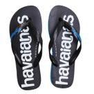Chinelo Masculino Havainas Logomania Preto