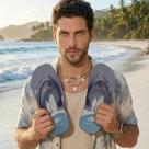 Chinelo Masculino Juvenil Danper Sunset Macio Leve Estiloso