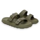 Chinelo Masculino Nuvem Slide Antiderrapante Ortopédico a Prova D'água Com Fivela Ajustável