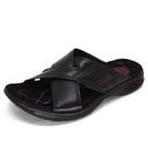 Chinelo Masculino Pegada Couro Tira Cruzada 131952