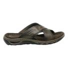 Chinelo masculino pegada em couro 131661
