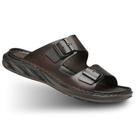 Chinelo Masculino Pegada Em Couro Sandália Slide 134106