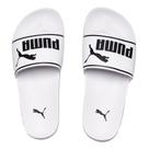 Chinelo Masculino Puma Leadcat 2.0 Slide Branco/preto