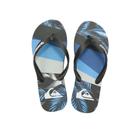 Chinelo Masculino Quiksilver Molokai Slash Print Preto Azul