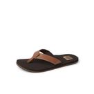 Chinelo Masculino REEF Twinpin Marrom Tamanho 10
