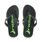 Chinelo masculino rider feel 12303 preto / verde