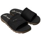 Chinelo Masculino RW Plus Bege Preto Rider 12441-BT811