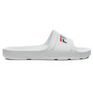 Chinelo Masculino Sleek Slide Branco Marinho Vermelho Fila F01SD00010-156