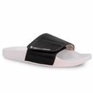Chinelo Masculino Slide Adapt Leather Preto Ref.: 22600B