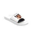 Chinelo Masculino Slide Branco Nuvem Anatomico Confortavel Estampa Macio Leve Sreetwear