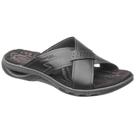 Chinelo Masculino Slide Pegada Couro 131661