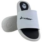 Chinelo Masculino Slide Rider Rush Cor:Branco/PretoTamanho:43/44