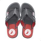 Chinelo masculino start iii cinza / vermelho r.12499 -