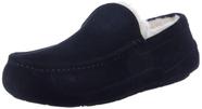 Chinelo Masculino UGG Ascot Preto - Camurça Resistente à Água - Tamanho 15 Chinelo Masculino UGG Ascot Preto - Camurça Resistente à Água - Tamanho 15