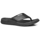 Chinelo Masculino Wave Couro Preto Pegada 134202-03